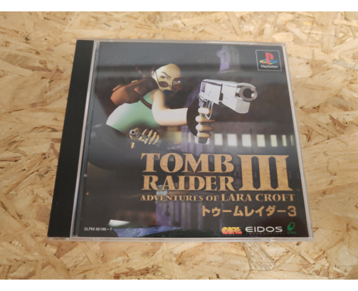 Tomb Raider III PS1 Japón