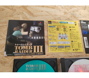 Tomb Raider III PS1 Japón