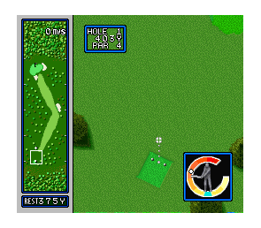 Hole in One Super Famicom Japón