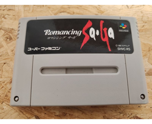 Romancing SaGa Super Famicom Japón RPG