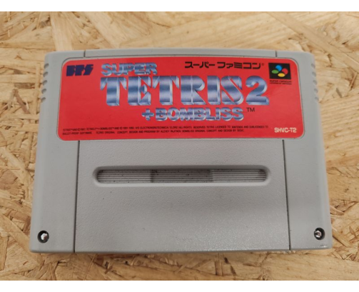 Super Tetris 2 + Bombliss Super Famicom Japón
