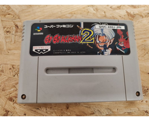 Go Go Ackman 2 Super Famicom Banpresto Japón