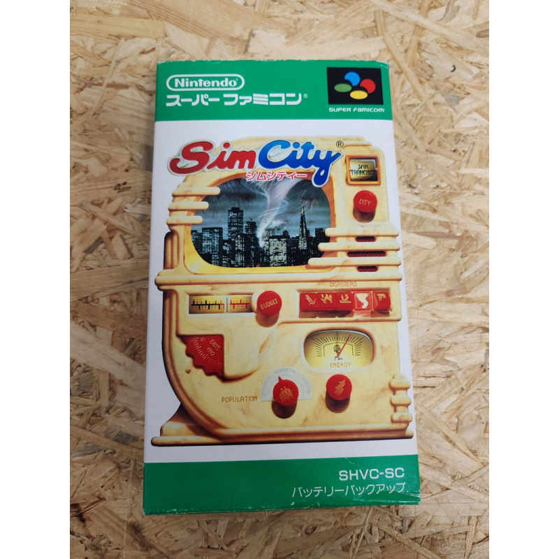 Sim City Super Famicom Japón