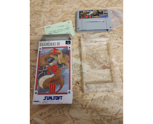 Shanghai III 3 Super Famicom JApón