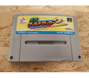 Jikkyou World Soccer 2 Fighting Eleven SF Super Famicom Japón