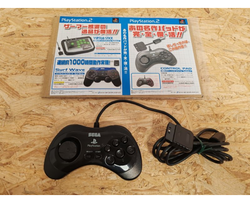Mando Sega Control Pad para PS2 Saturn Japón
