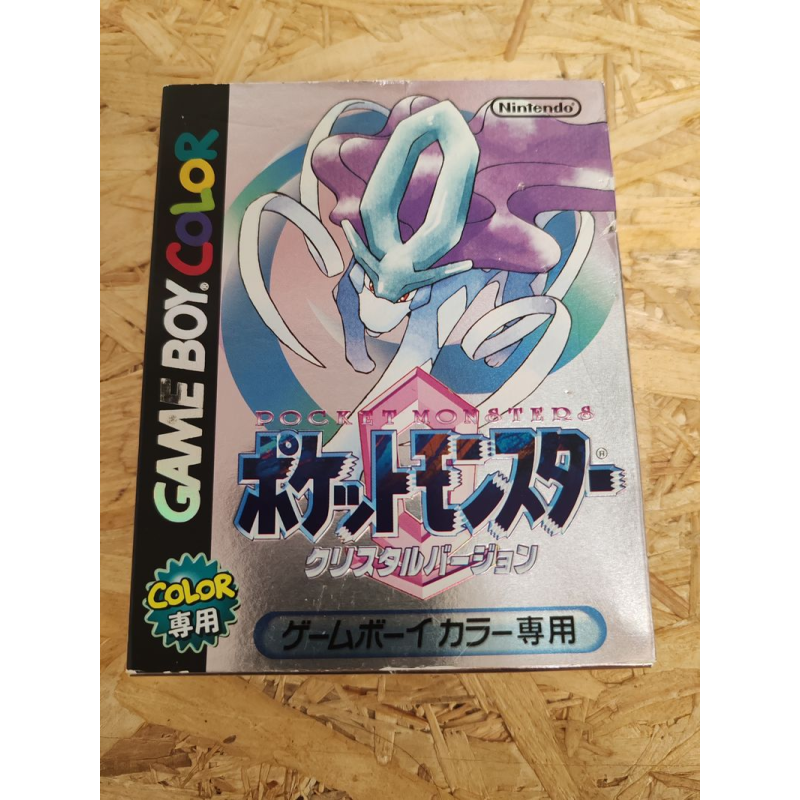 Pokemon Cristal Game Boy Color Japon Japón
