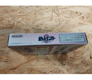 Pokemon Cristal Game Boy Color Japon Japón