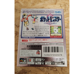 Pokemon Cristal Game Boy Color Japon Japón