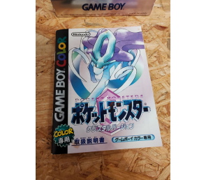Pokemon Cristal Game Boy Color Japon Japón
