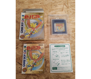 Pokemon Oro Game Boy Color Japonés Japón