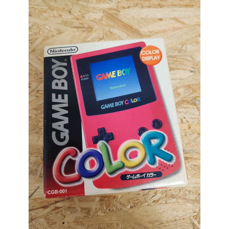 Nintendo Game Boy Color Rojo Caja Original PAL Nintendo Game Boy Color Rojo Caja Original PAL