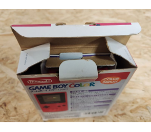 Nintendo Game Boy Color Rojo Caja Original PAL