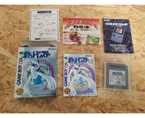Pokemon Plata Game Boy Color Japon Japón