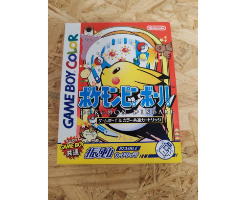 Pokémon Pinball Game Boy Color Japón