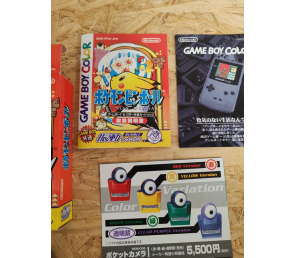 Pokémon Pinball Game Boy Color Japón