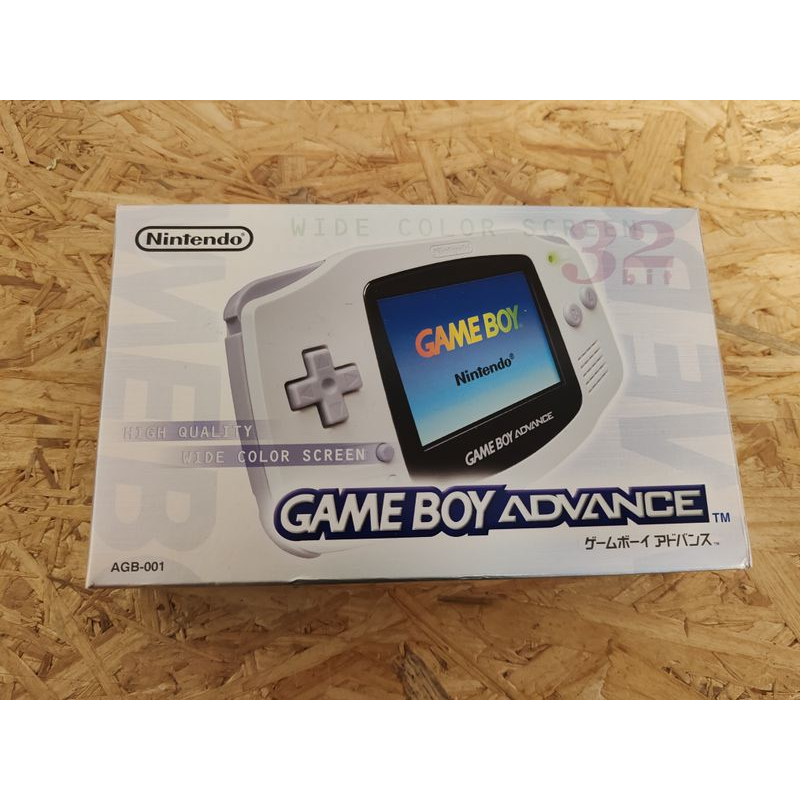 Game Boy Advance Blanca Caja Japón Game Boy Advance Blanca Caja Japón
