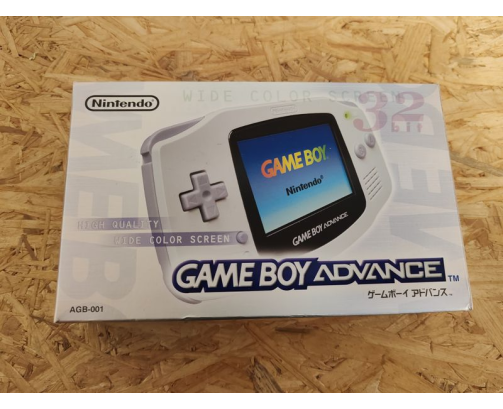 Game Boy Advance Blanca Caja Japón