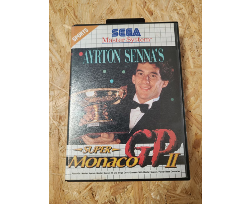 Super Monaco GP II Master System SEGA Mega Drive