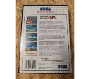 Super Monaco GP II Master System SEGA Mega Drive