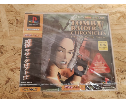 Tomb Raider V Chronicles PS1 Japón Precintado