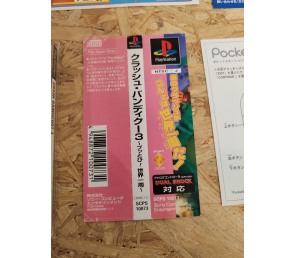 Crash Bandicoot 3 PS1 Japonés Japón