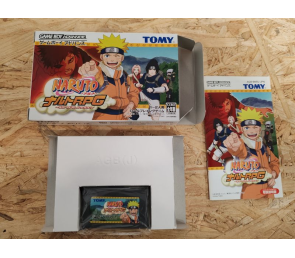 Naruto RPG Uketsugareshi Hi no Ishi GBA Japón Game Boy Advance