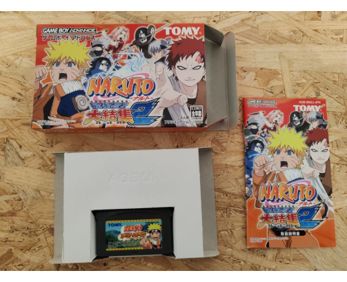 Naruto Saikyo Ninja Daikesshu 2 GBA Japonés Game Boy Advance Japón