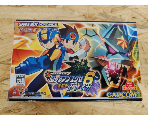Rockman EXE 6 GBA Japonés Game Boy Advance Japón
