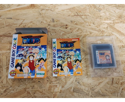 One Piece Maboroshi no Grand Line Boukenki! GBC Game Boy Color