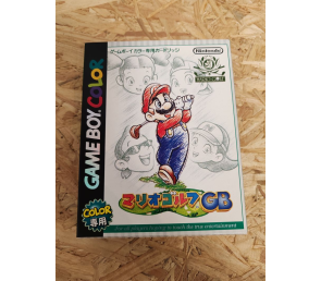 Mario Golf GB Nintendo Game Boy Color Japón