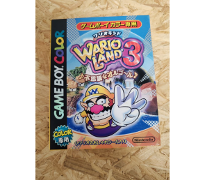 Wario Land 3 GameBoy Color Japón Game Boy Color