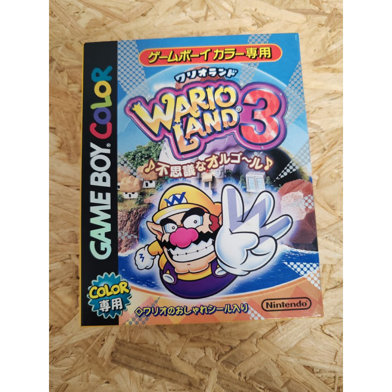 Wario Land 3 GameBoy Color Japón Game Boy Color