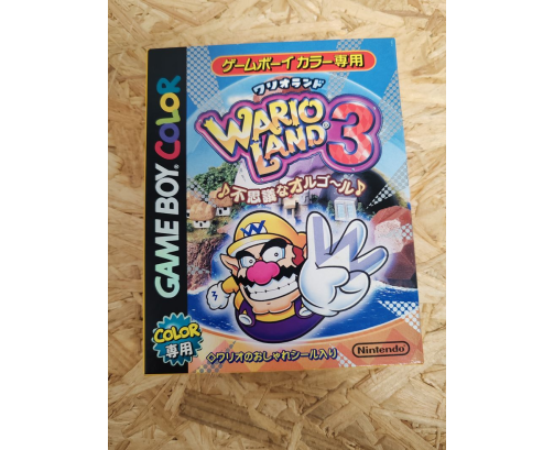 Wario Land 3 GameBoy Color Japón Game Boy Color