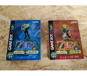 Zelda Oracle of Seasons y Oracle of Ages (Japón) Game Boy Color