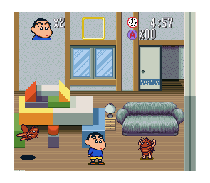 Crayon Shin-chan: Arashi o Yobu Enji Super Famicom Japón