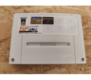 SF Memory Cassette (SFメモリカセット) - Koutetsu no Kishi 2 + Koutetsu no Kishi 3 Super Famicom Japón