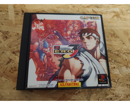 Street Fighter ZERO 3 PS1 Japón