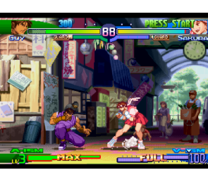 Street Fighter ZERO 3 PS1 Japón