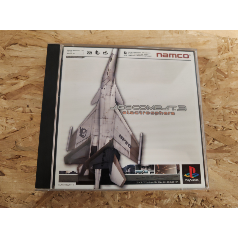 Ace Combat 3: Electrosphere PS1 Japón Ace Combat 3: Electrosphere PS1 Japón