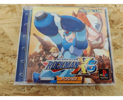 Rockman X5 (Mega Man X5) PS1 Japón