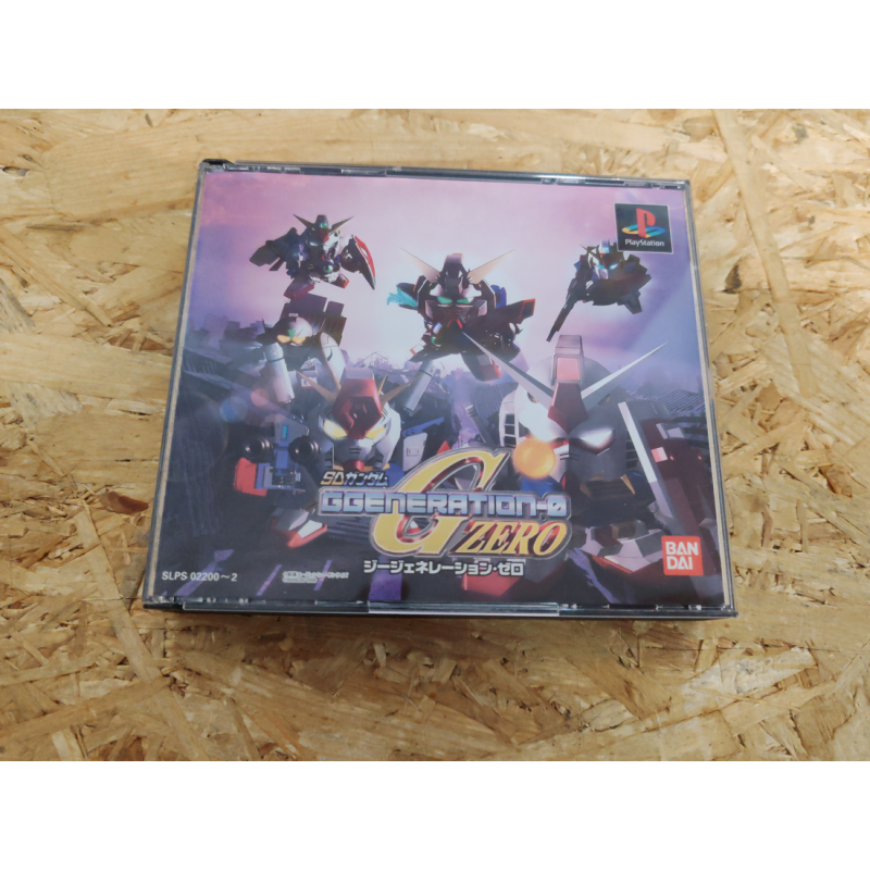 SD Gundam G Generation Zero PS1 Japón SD Gundam G Generation Zero PS1 Japón